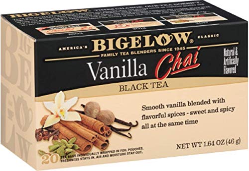 Bigelow Black Tea Vanilla Chai - 20 CT Bigelow Black Tea Vanilla Chai - 20 CT