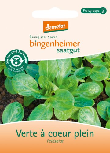 Bingenheimer Saatgut - Feldsalat "Verte à coeur plein" - Gemüse Saatgut / Samen von Bingenheimer Saatgut