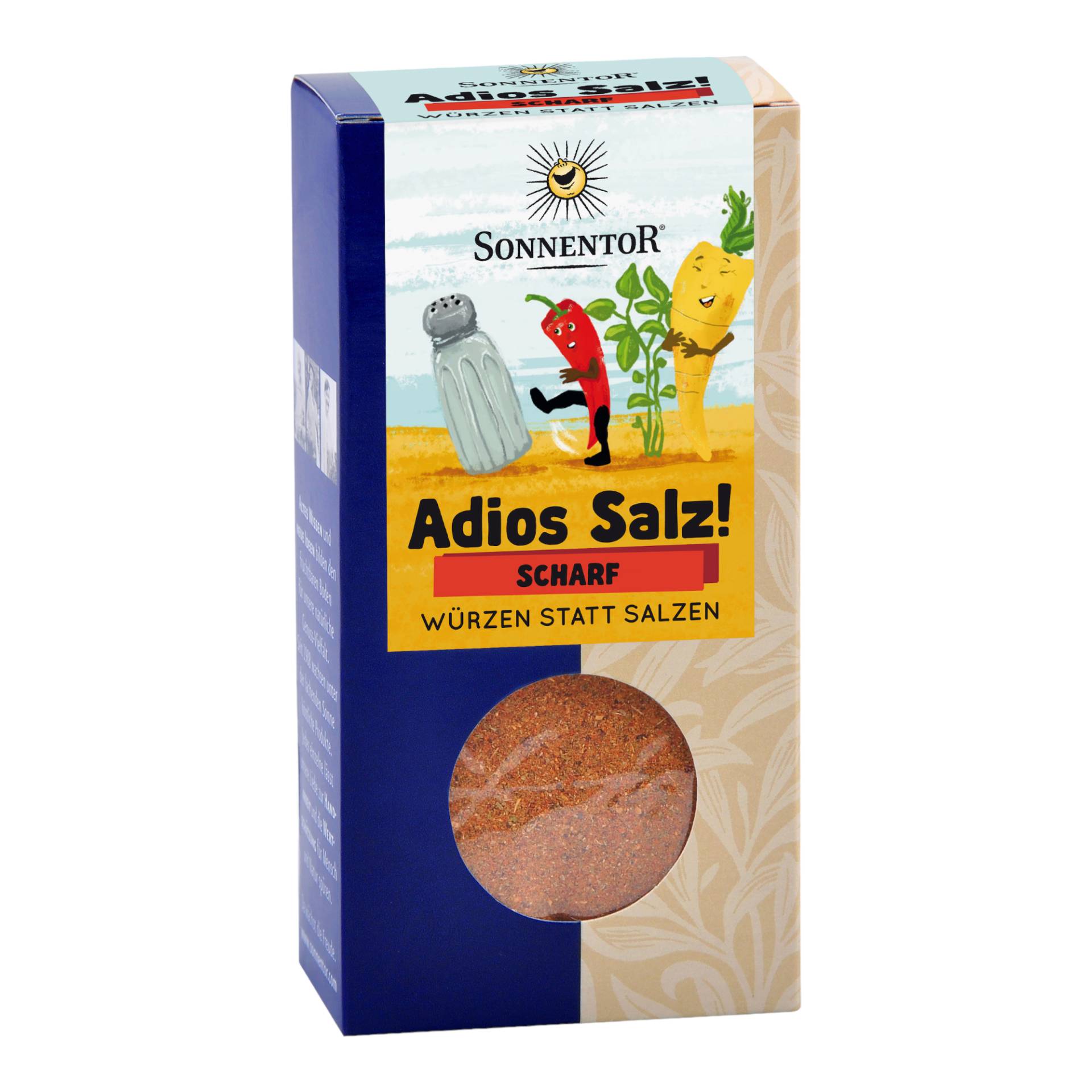 Bio Adios Salz Gemüsemisch. Scharf 50g - 6er Vorteilspack von Sonnentor