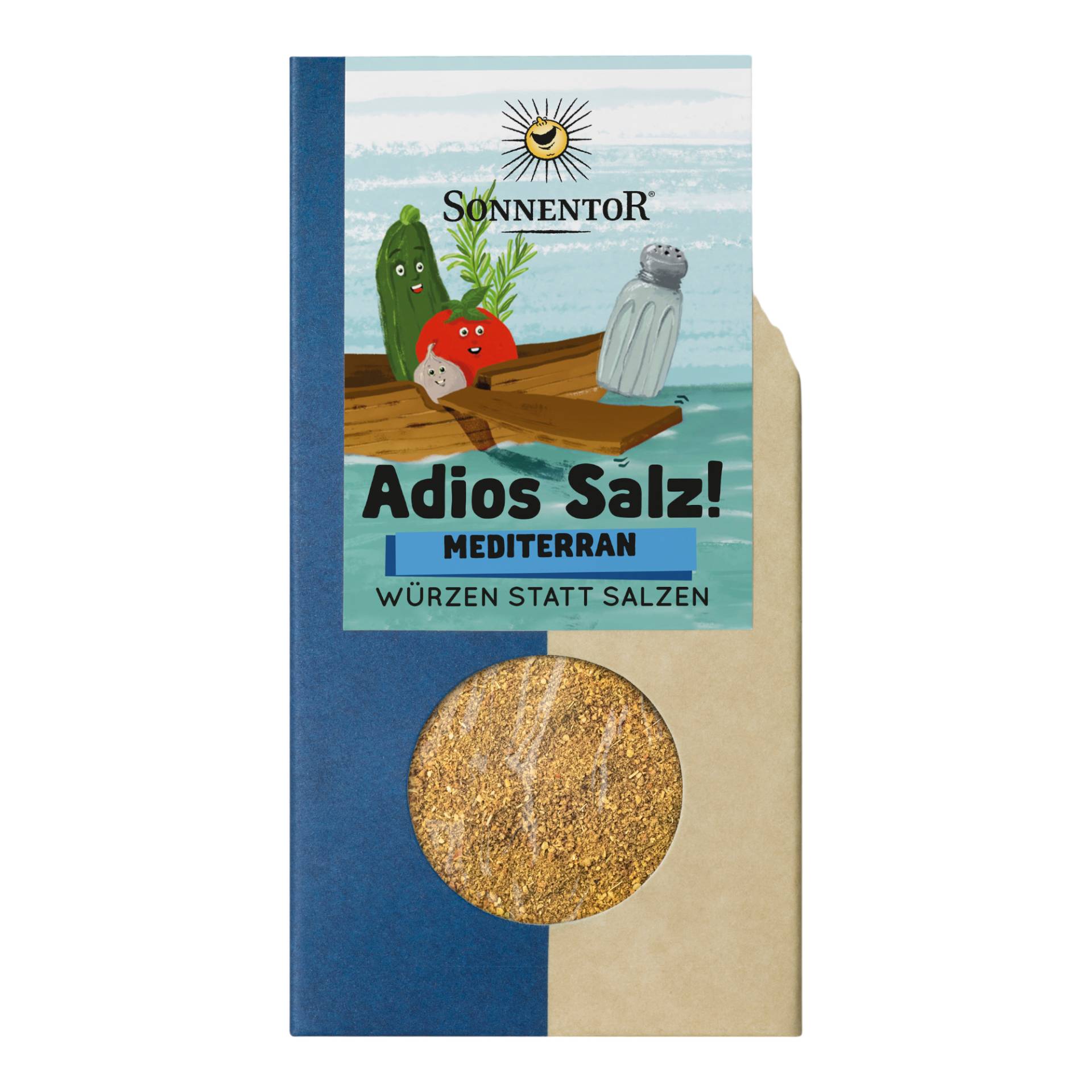 Bio Adios Salz! Mediterran 55g - 6er Vorteilspack von Sonnentor