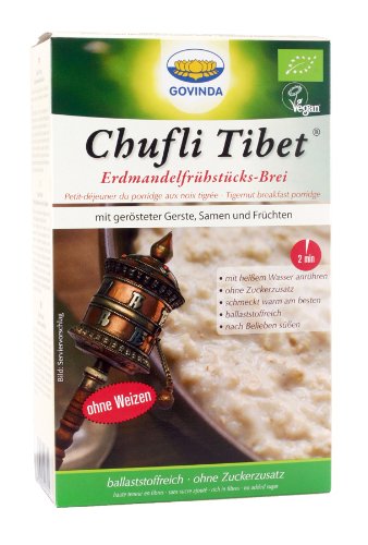 Bio - Chufli Tibet - Erdmandelfrühstücksbrei ohne Zucker - 2er Pack (2 x 500 g) - von Govinda von Govinda