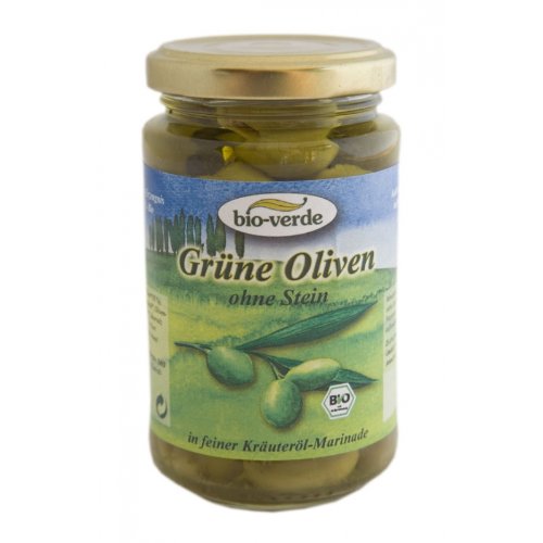 Isana, Grüne Oliven ohne Stein, 200g