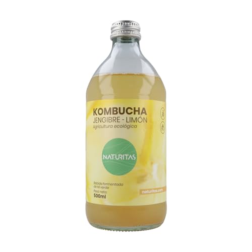 Bio-Ingwer-Zitronen-Kombucha 500 ml von Naturitas