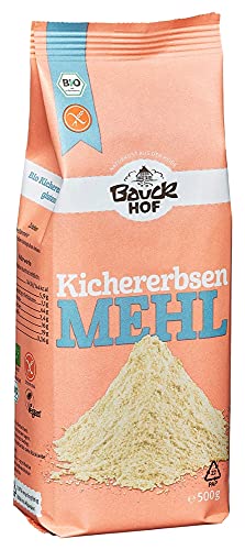 Bio - Kichererbsenmehl - glutenfrei - 2er Pack (2 x 500 g) von Bauck von Bauckhof