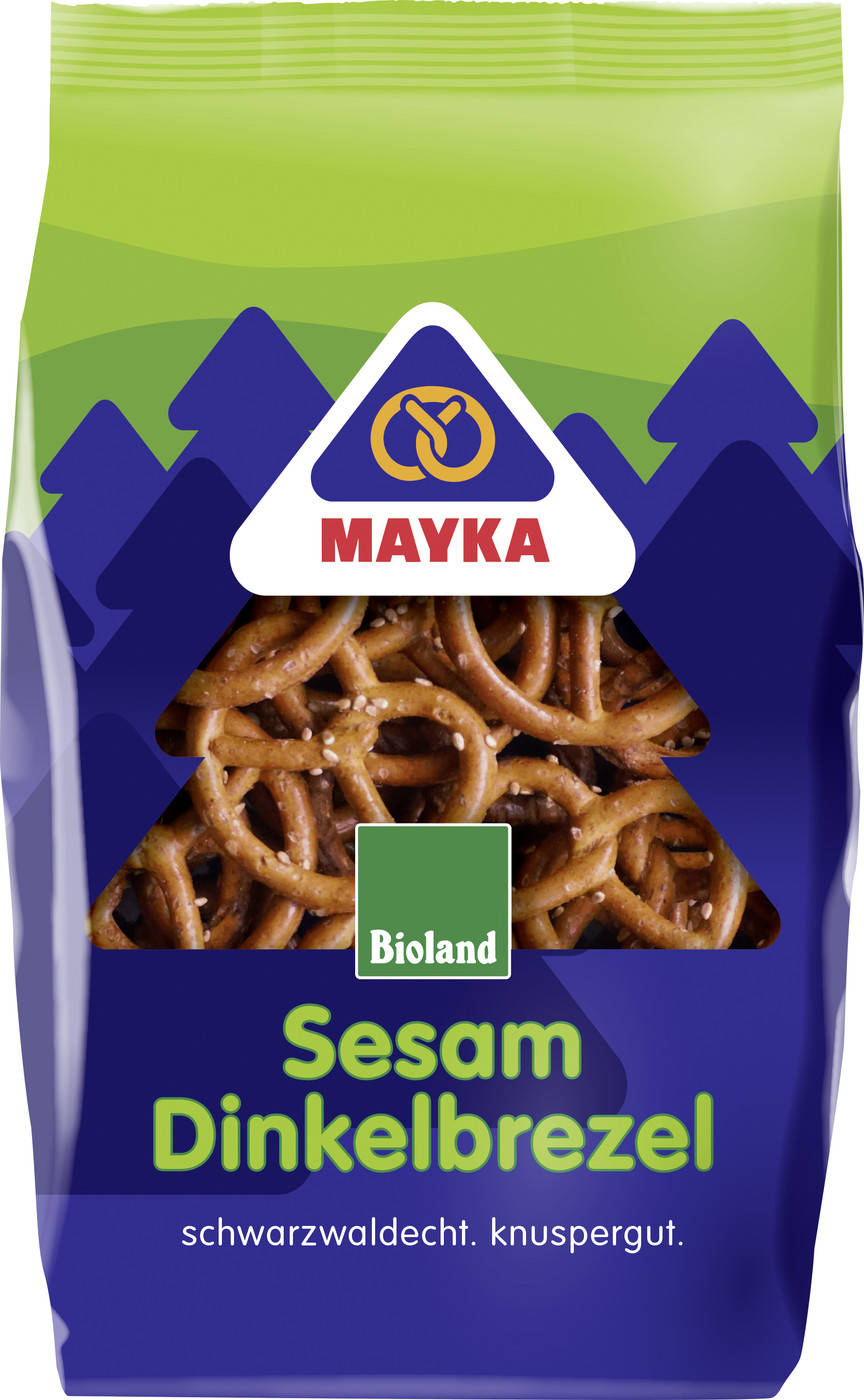 Bio Mayka Sesam-Dinkelbrezel 125G Bio Mayka Sesam-Dinkelbrezel 125G