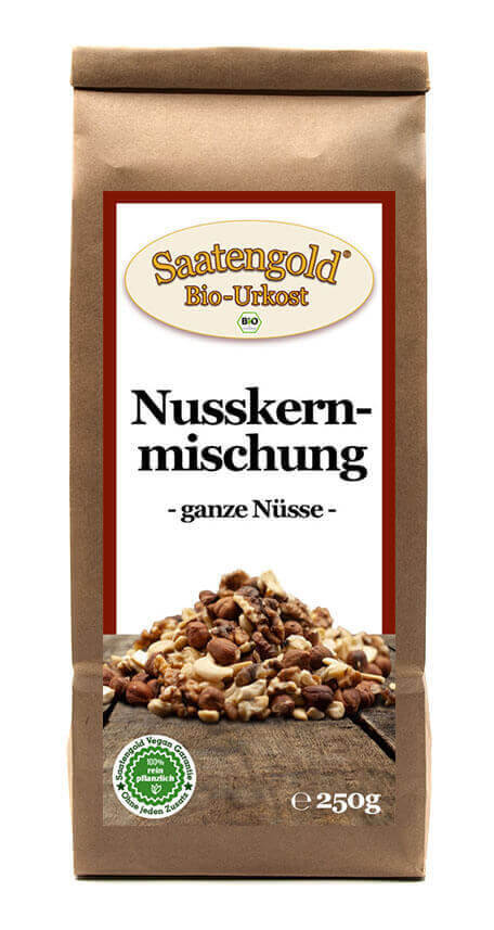Bio-Nusskernmischung "ganze N?sse" 250g Bio-Nusskernmischung "ganze N?sse" 250g