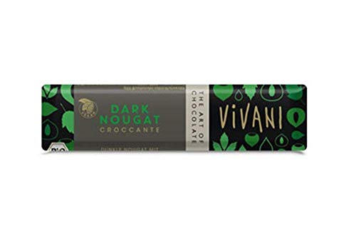 Bio Schoko Riegel Dark Nougat Croccante 35g Vivani von Vivani