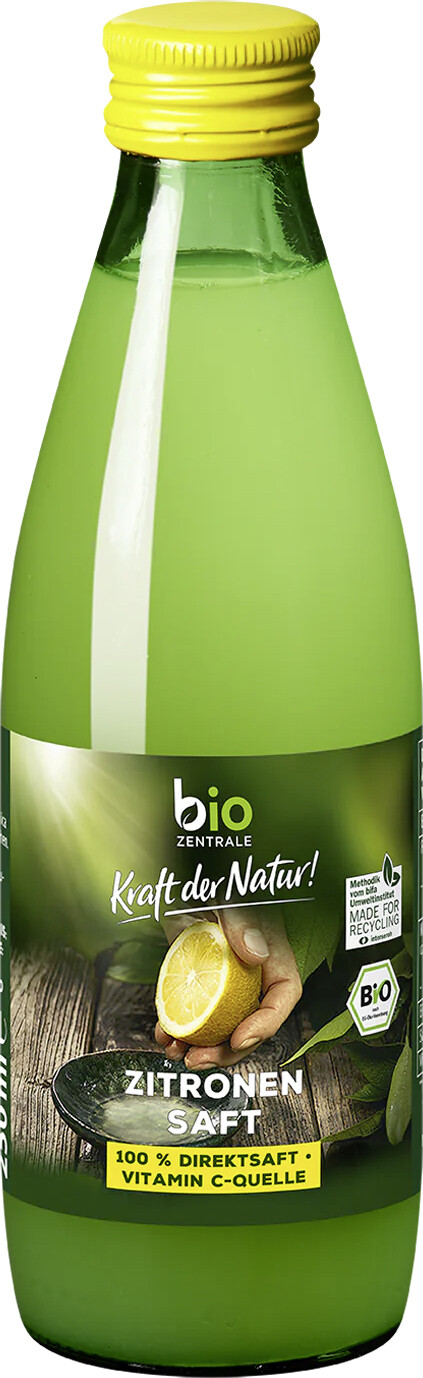 Bio Zentrale Zitronensaft 250ML Bio Zentrale Zitronensaft 250ML