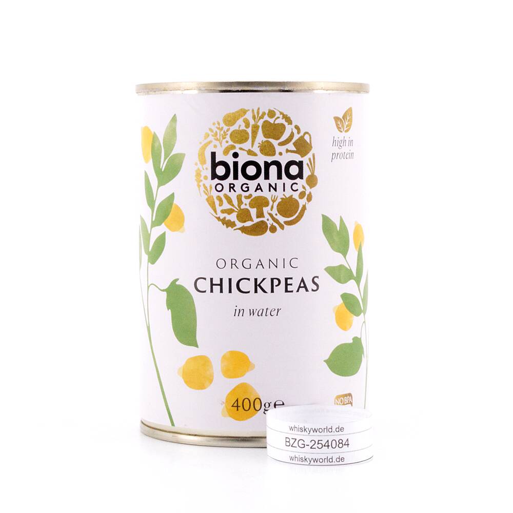 Biona Organic Chickpeans Kichererbsen 400g 240 g Biona Organic Chickpeans Kichererbsen 400g 240 g