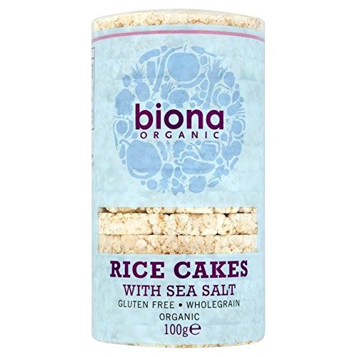Biona Organic Rice Cakes With Sea Salt 100g Biona Organic Rice Cakes With Sea Salt 100g