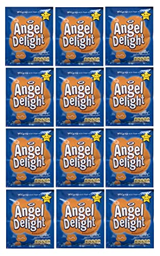 Birds Angel Delight Butterscotch Flavour - 12 x 59gm