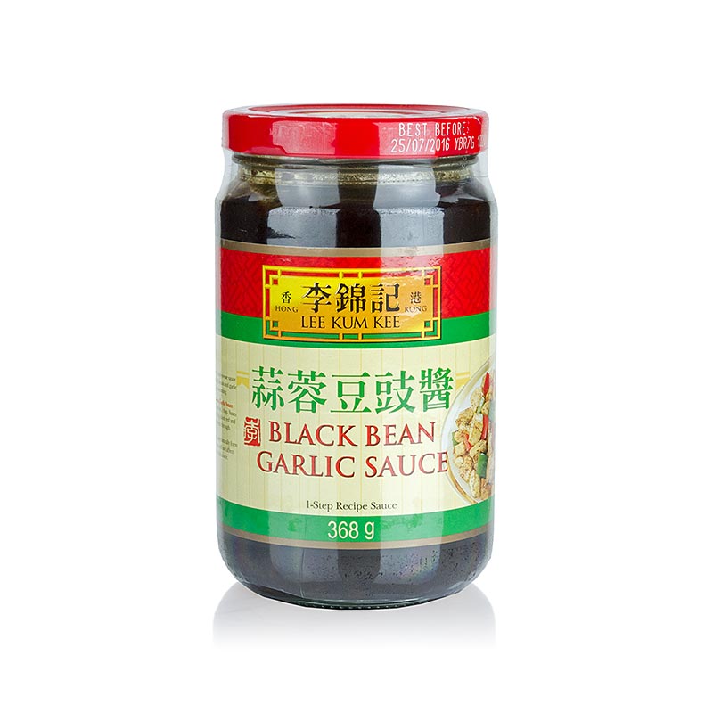 Black Bean Paste, mit Knoblauch, Lee Kum Kee, 368 g