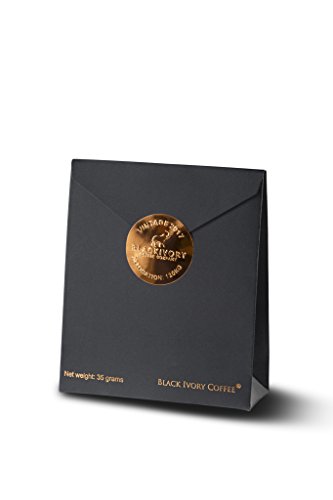Black Ivory Coffee - 35 Gramm Kaffeebohnen, Ganze Bohne, Ungeröstet, Ohne Zusatz von Aromen, 1 Stück Black Ivory Coffee - 35 Gramm Kaffeebohnen, Ganze Bohne, Ungeröstet, Ohne Zusatz von Aromen, 1 Stück von Black Ivory Coffee