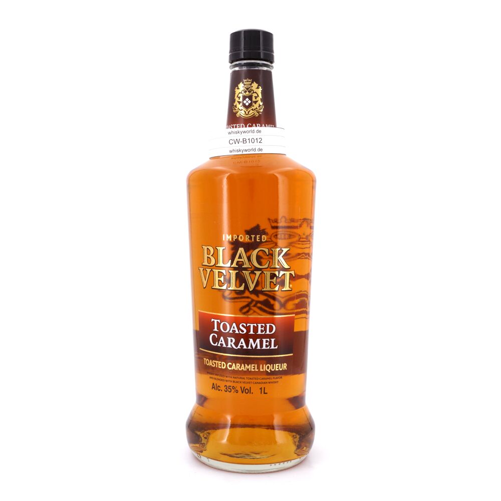 Black Velvet Toasted Caramel Whisky-Likör 1 L/ 35.0% vol