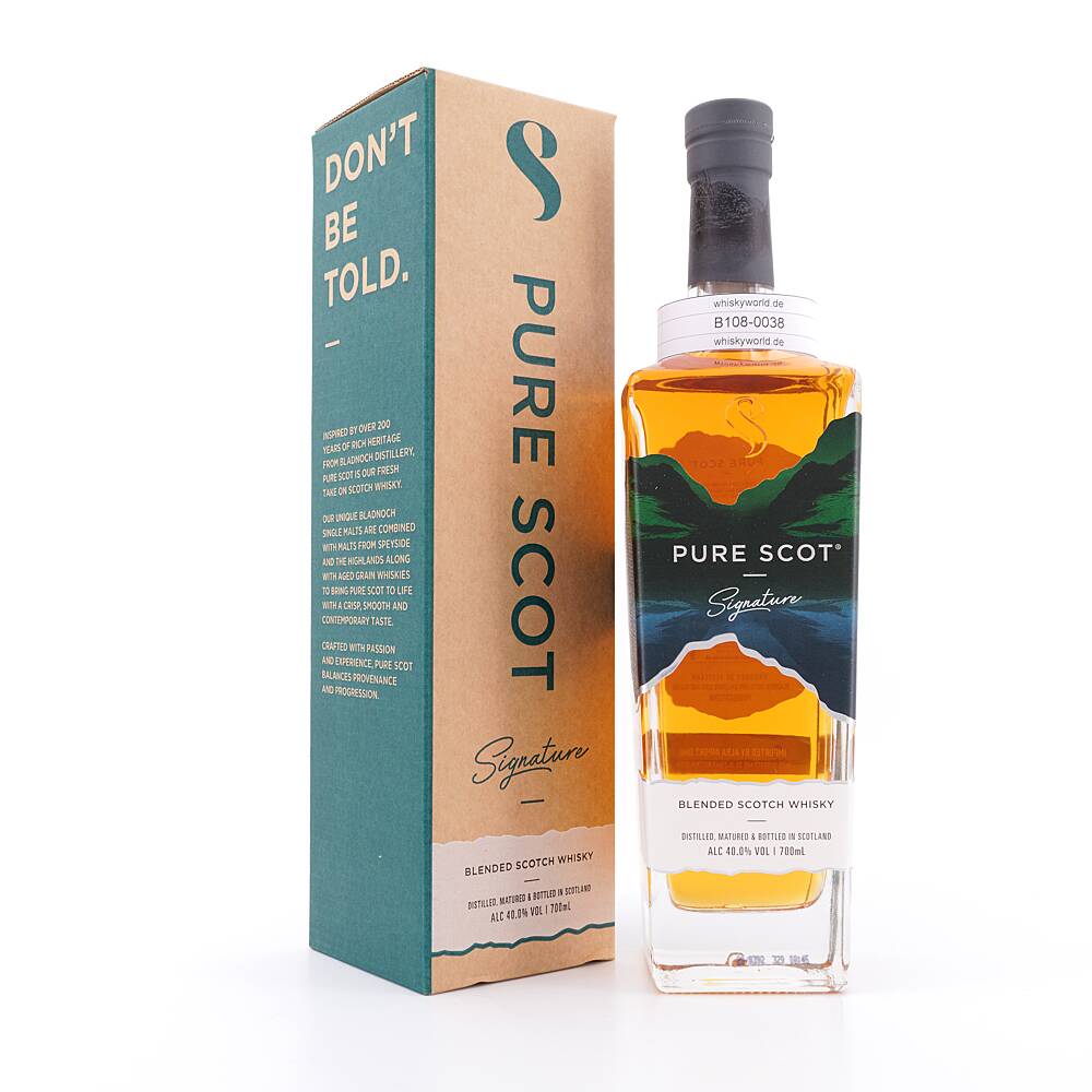 Bladnoch Pure Scot Blended Scotch 0,70 L/ 40.0% vol Bladnoch Pure Scot Blended Scotch 0,70 L/ 40.0% vol