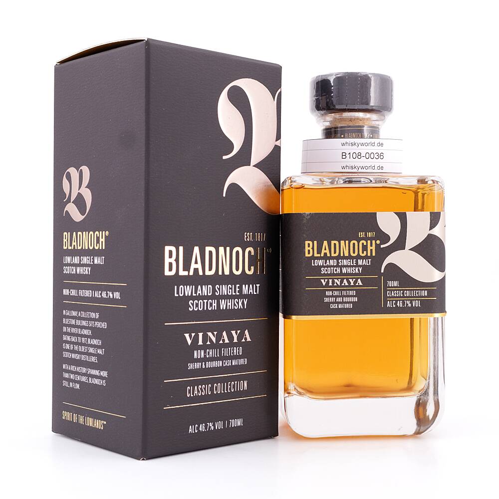 Bladnoch Vinaya 0,70 L/ 46.7% vol