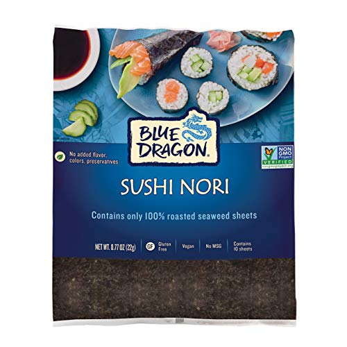 Blue Dragon Sushi Nori, .77 Ounce (Pack of 10) von Blue Dragon