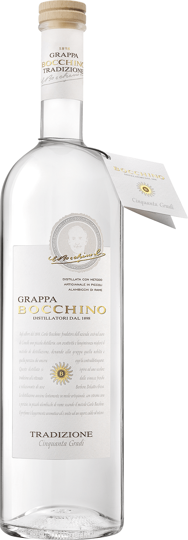 Bocchino Grappa Tradizione Cinquanta Gradi Liter Bocchino Grappa Tradizione Cinquanta Gradi Liter