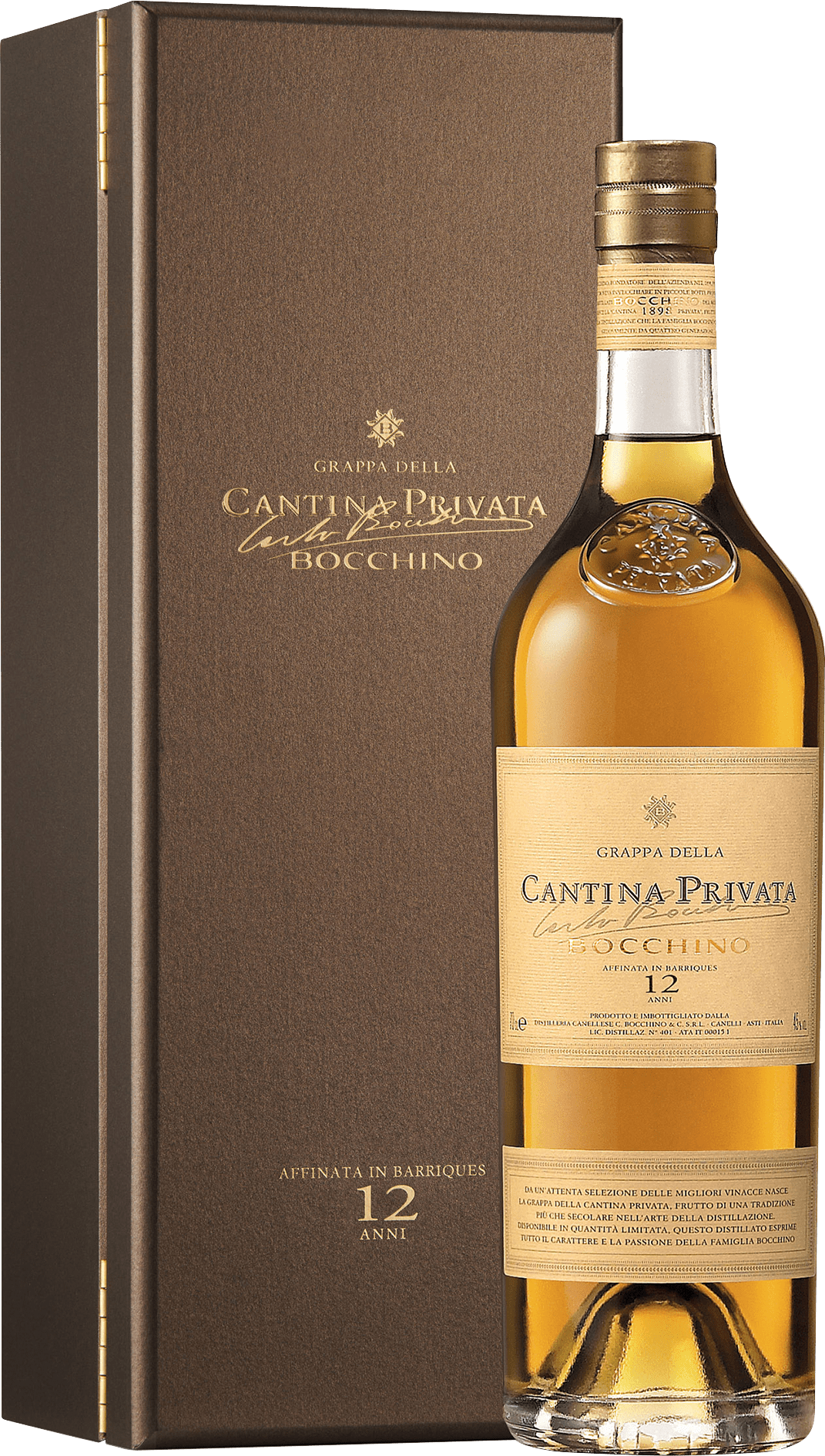 Bocchino Grappa della Cantina Privata 12 Anni Bocchino Grappa della Cantina Privata 12 Anni