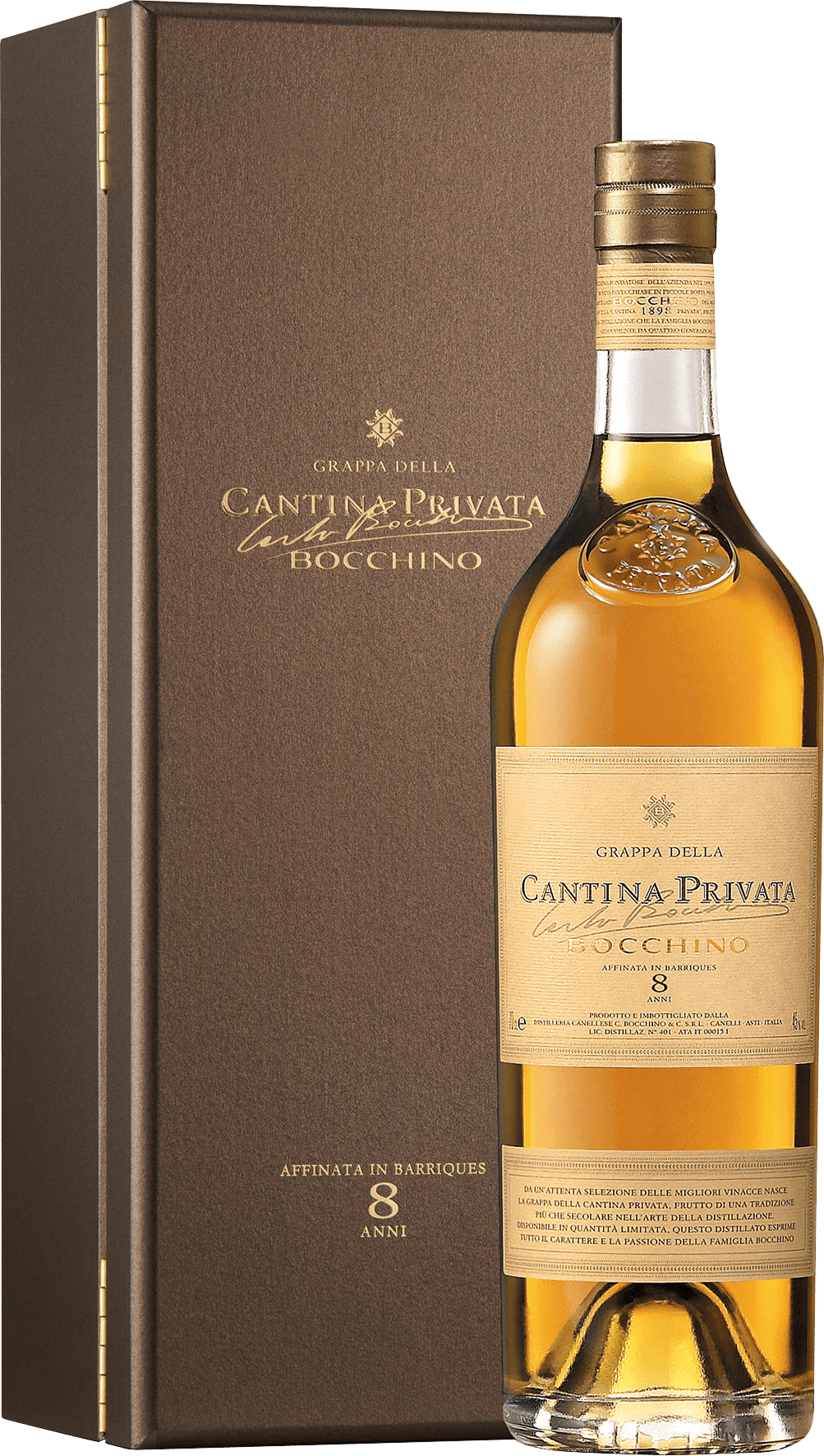 Bocchino Grappa della Cantina Privata 8 Anni Bocchino Grappa della Cantina Privata 8 Anni