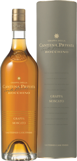 Bocchino Grappa di Moscato - Sauternes Cask Finishpelmagnum Bocchino Grappa di Moscato - Sauternes Cask Finishpelmagnum