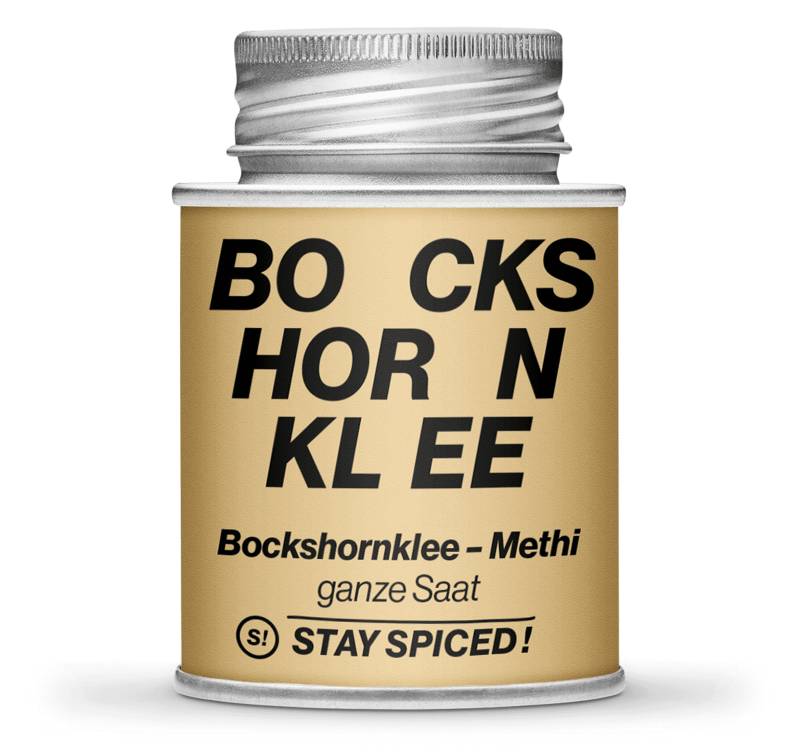 Bockshornkleesamen - Saat ganz, 170ml Schraubdose