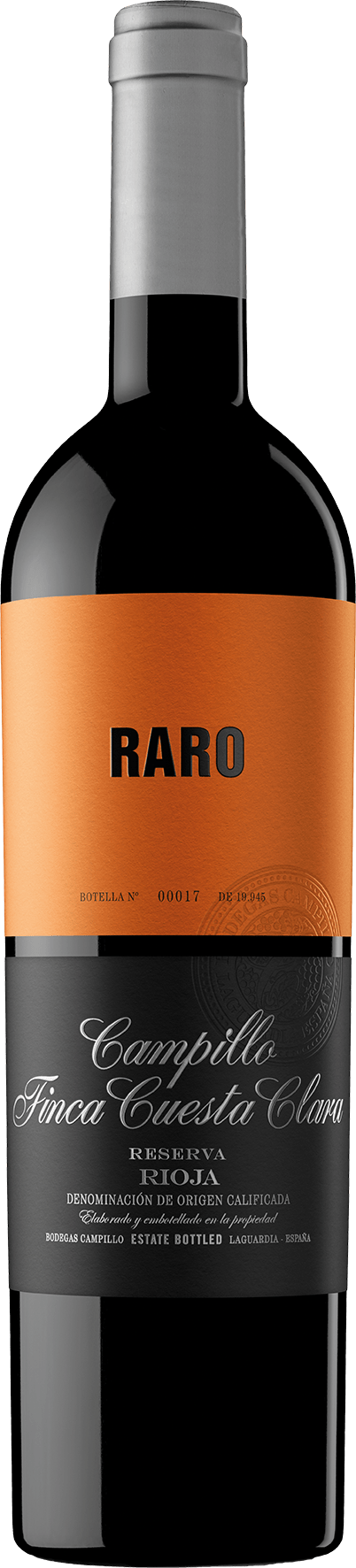 Bodegas Campillo Raro Finca Cuesta Clara Reserva - 2015 Bodegas Campillo Raro Finca Cuesta Clara Reserva - 2015