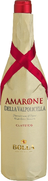Bolla Amarone della Valpolicella DOC Classico Jg.2018 2 Jahre in Eichenfässern gereift, Cuvee aus 70 Proz. Corvina, 30 Proz. Rondinella Bolla Amarone della Valpolicella DOC Classico Jg.2018 2 Jahre in Eichenfässern gereift, Cuvee aus 70 Proz. Corvina, 30 Proz. Rondinella