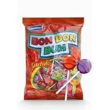 Bon Bon Bum - Assorted Lollipops 12 Units by Colombina