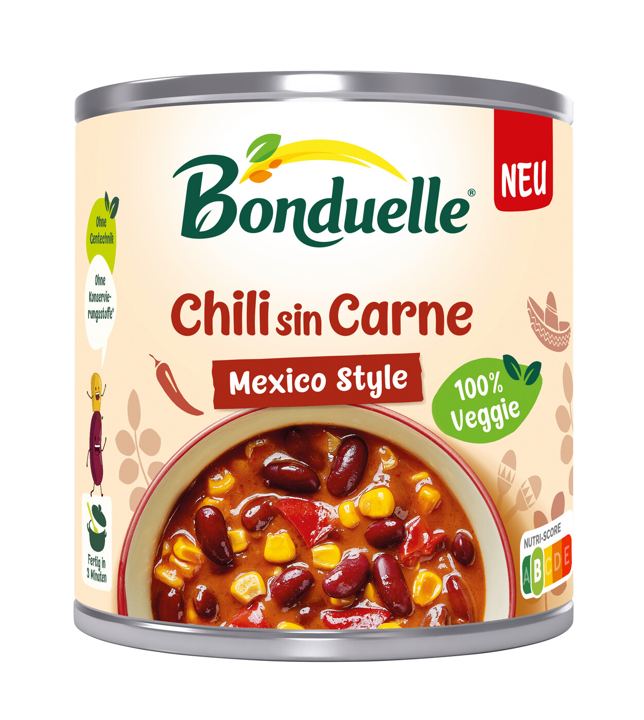 Bonduelle Chili sin Carne Mexico Style 400G Bonduelle Chili sin Carne Mexico Style 400G