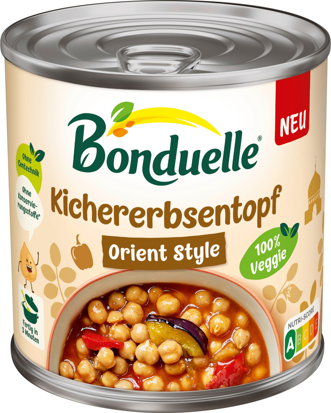 Bonduelle Kichererbsentopf Orient Style 400G Bonduelle Kichererbsentopf Orient Style 400G