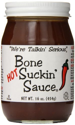 Bone Suckin Fords Gourmet Foods BBQ Sauce, Hot, 16 Ounce by Bone Suckin von Bone Suckin'