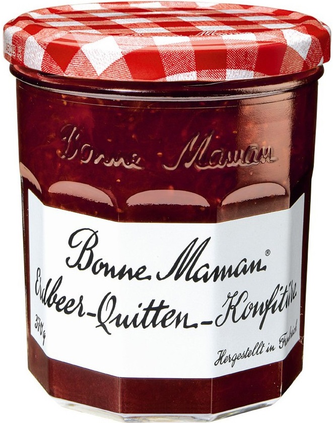 Bonne Maman Erdbeer-Quitten-Konfitüre 370G