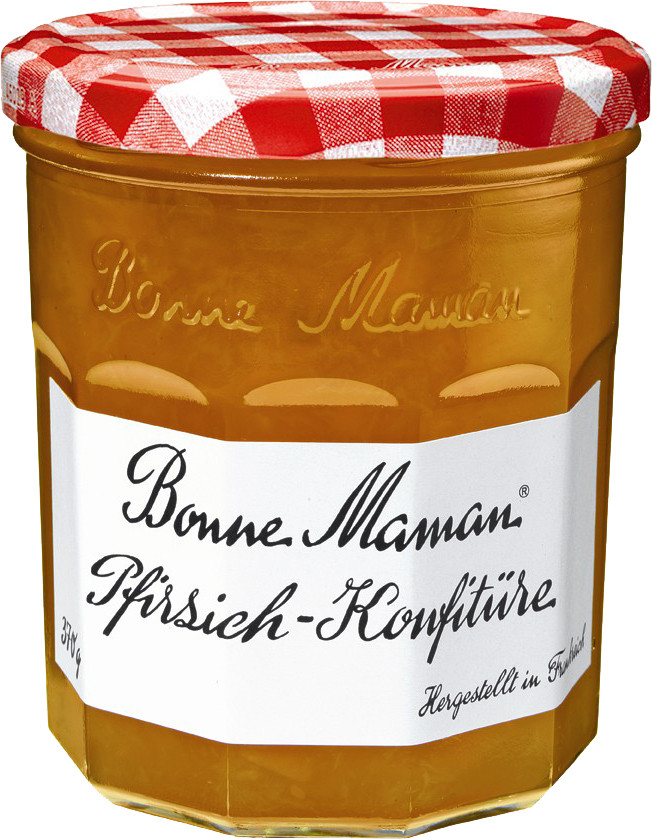 Bonne Maman Pfirsich-Konfitüre 370G Bonne Maman Pfirsich-Konfitüre 370G