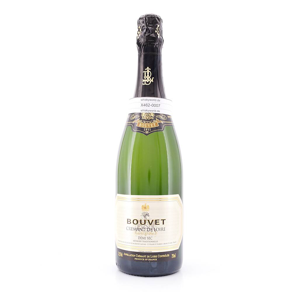 Bouvet Crémant De Loire Cuvée Excellence DEMI SEC 0,750 L/ 12.5% vol