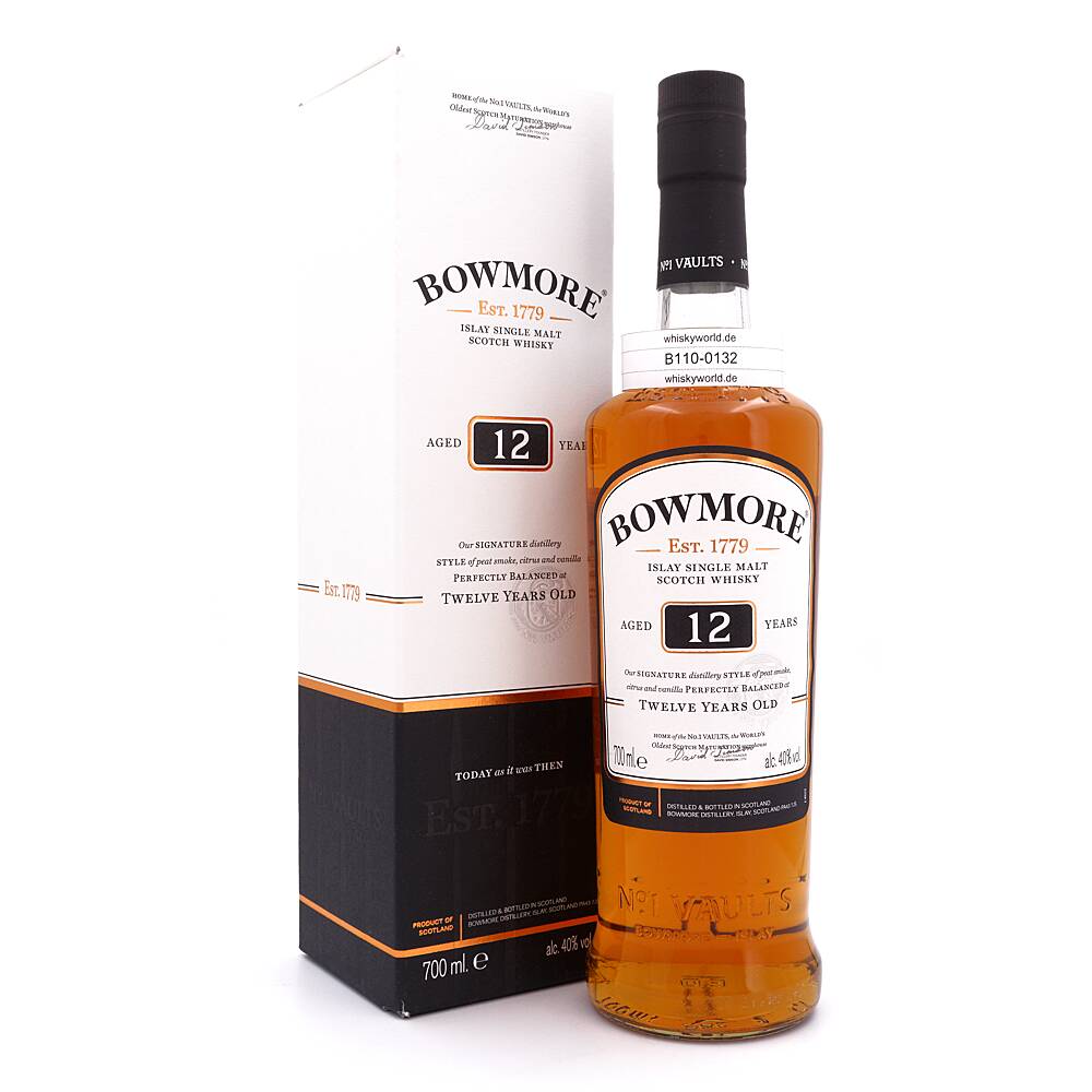 Bowmore 12 Jahre 0,70 L/ 40.0% vol Bowmore 12 Jahre 0,70 L/ 40.0% vol