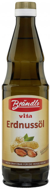 Brändle Vita Erdnussöl 500ML Brändle Vita Erdnussöl 500ML