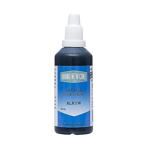 BrandNewCake® Essbare Airbrush Lebensmittelfarbe Blau 60ml - Perfekt für Kuchen Dekoration und Backen BrandNewCake® Essbare Airbrush Lebensmittelfarbe Blau 60ml - Perfekt für Kuchen Dekoration und Backen von Brand New Cake
