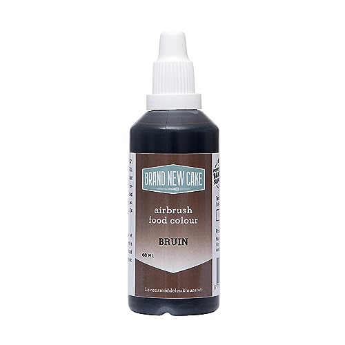 BrandNewCake® Airbrush Lebensmittelfarbe Braun 60ml - Essbare Farbe für Kuchen und Torten - Perfekt für Tortendekorationen BrandNewCake® Airbrush Lebensmittelfarbe Braun 60ml - Essbare Farbe für Kuchen und Torten - Perfekt für Tortendekorationen von Brand New Cake