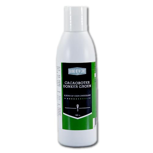 BrandNewCake® Dunkelgrüne Kakaobutter 100ml - Essbare Lebensmittelfarbe für Schokolade - Hochwertige Schokoladenfarbe BrandNewCake® Dunkelgrüne Kakaobutter 100ml - Essbare Lebensmittelfarbe für Schokolade - Hochwertige Schokoladenfarbe von Brand New Cake