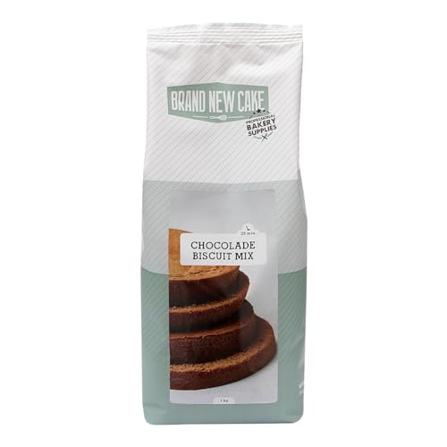 BrandNewCake® Schokoladen-Biskuit-Mix 1kg - Perfekte Backmischung für Kuchen und Desserts von Brand New Cake