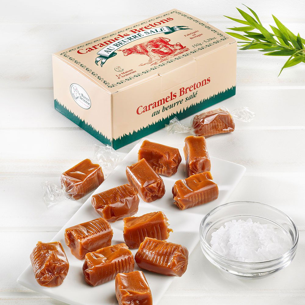 Bretonische Karamellbonbons mit gesalzener Butter Bretonische Karamellbonbons mit gesalzener Butter von La Maison d'Armorine