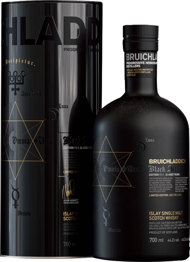 Bruichladdich Black Art Edition 11.1: 24 Years Islay Single Malt Scotch Whisky