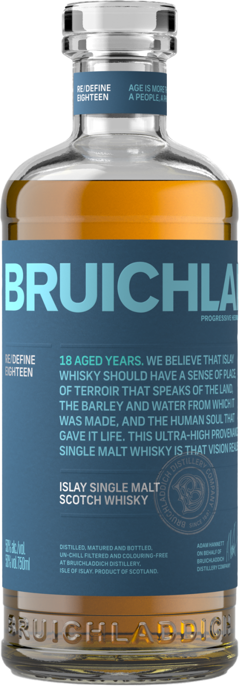 Bruichladdich The Laddie 18 Years Old Single Malt Scotch Whisky Bruichladdich The Laddie 18 Years Old Single Malt Scotch Whisky