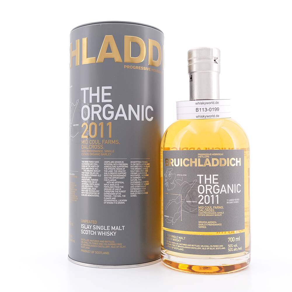 Bruichladdich The Organic 2011 0,70 L/ 50.0% vol Bruichladdich The Organic 2011 0,70 L/ 50.0% vol