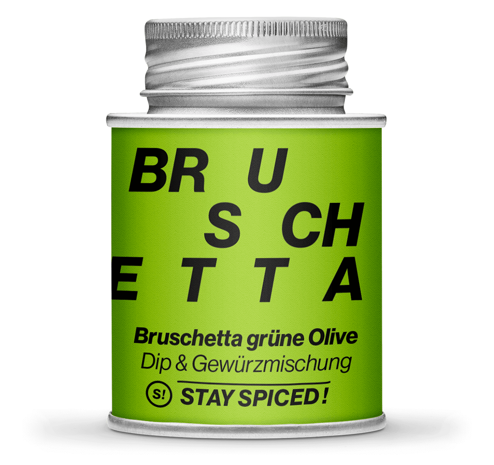 Bruschetta grüne Olive, 170ml Schraubdose Bruschetta grüne Olive, 170ml Schraubdose