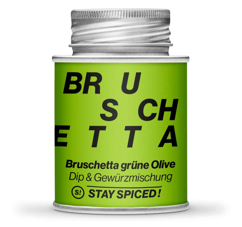 Bruschetta grüne Olive, 170ml Schraubdose