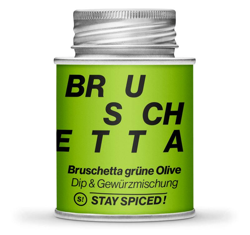 Bruschetta grüne Olive