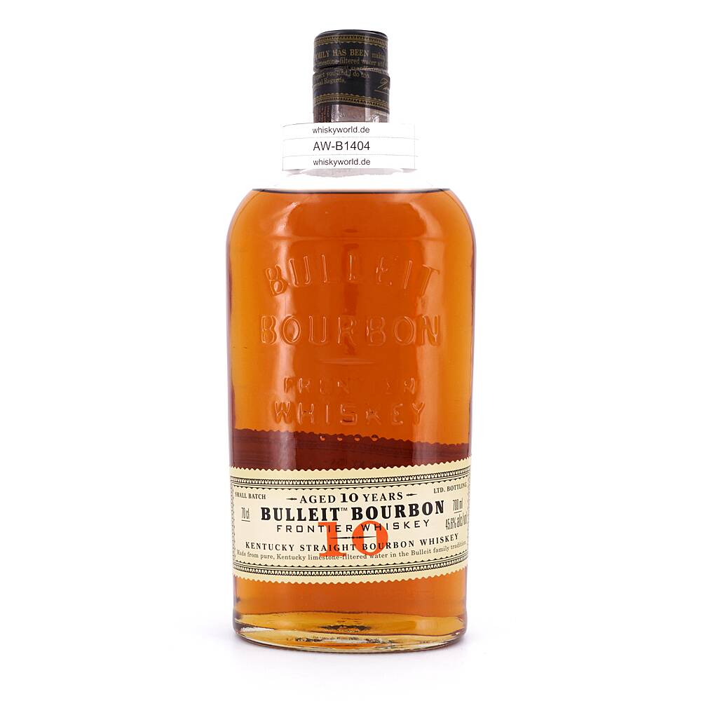 Bulleit Frontier Bourbon Whiskey 10 Jahre 0,70 L/ 45.6% vol Bulleit Frontier Bourbon Whiskey 10 Jahre 0,70 L/ 45.6% vol