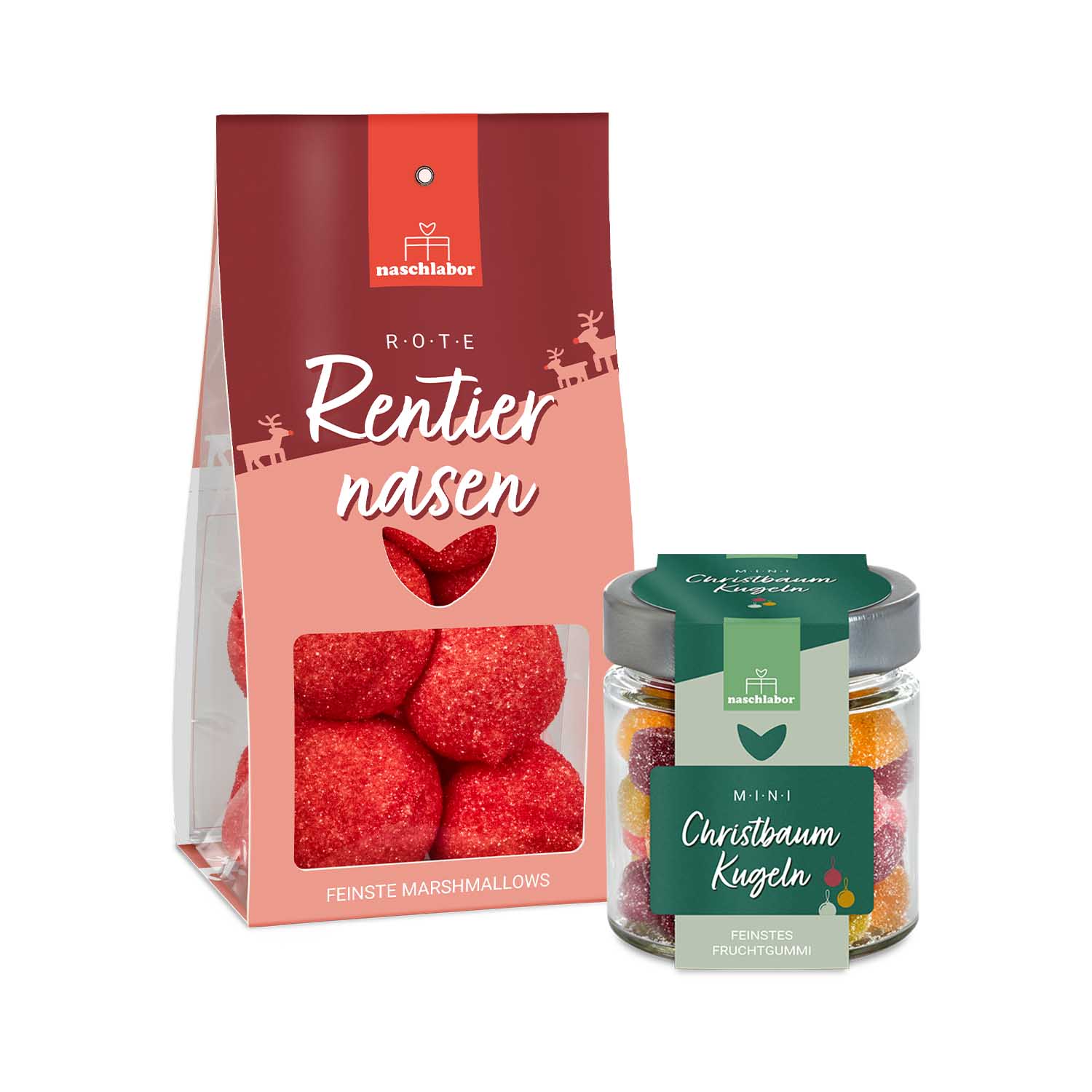 Bundle 2er-Set Weihnachtsstimmung | Fruchtgummi und Marshmallows | Christbaumkug... Bundle 2er-Set Weihnachtsstimmung | Fruchtgummi und Marshmallows | Christbaumkug...